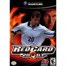 Red Card 2003 GameCube box art – action game for Nintendo GameCube