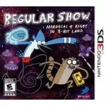 Regular Show Mordecai & Rigby in 8-Bit Land art work – action game for Nintendo 3DS