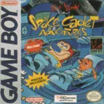 Ren & Stimpy Space Cadet Adventures Game Boy box art – classic retro game for GameBoy