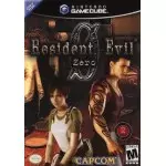 Resident Evil Zero, 0 GameCube box art – survival horror game for Nintendo GameCube