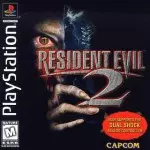Resident Evil 2 (Black Label) art work – video game for PS1