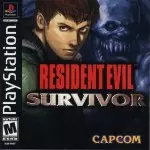 Resident Evil Survivor art work – video game for PS1