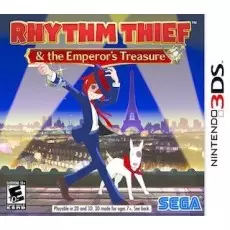 Rhythm Thief & The Emperors Treasure art work – action game for Nintendo 3DS