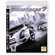 Ridge Racer 7 art work – video game for PlayStation 3