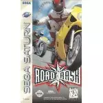 Road Rash Sega Saturn box art – retro game for Sega Saturn