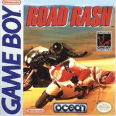 Road Rash Game Boy box art – classic retro game for GameBoy