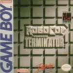 Robocop vs The Terminator Game Boy box art – classic retro game for GameBoy