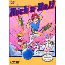 Rock 'n Ball NES box art – classic 8-bit game for Nintendo NES