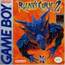 Rolan's Curse 2 Game Boy box art – classic retro game for GameBoy