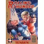 Rolling Thunder NES box art – classic 8-bit game for Nintendo NES