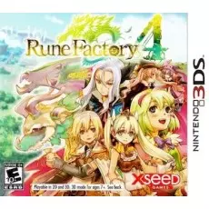 Rune Factory 4 art work – action game for Nintendo 3DS