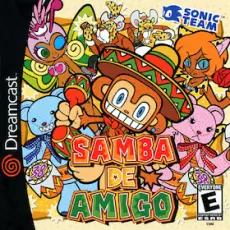 Samba De Amigo art work for the sega DreamCast