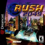 San Francisco Rush 2049 art work for the sega DreamCast