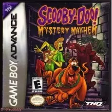 Scooby Doo Mystery Mayhem art work – action game for Nintendo Game Boy Advance