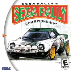 Sega Rally 2 Sega Rally Championship art work for the sega DreamCast