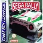 Sega Rally Championship art work – action game for Nintendo Game Boy Advance