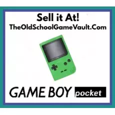 Game Boy Pocket console with battery door – old handheld system trade in