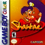 Shantae Game Boy Color box art – old GBC game trade in