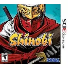 Shinobi art work – action game for Nintendo 3DS