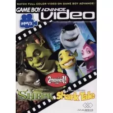 GBA Video Shrek & Shark Tale art work – action game for Nintendo Game Boy Advance