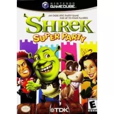 Shrek Super Party GameCube box art – action game for Nintendo GameCube