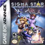 Sigma Star Saga art work – action game for Nintendo Game Boy Advance
