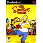The Simpsons Game art work – video game for PlayStation 2
