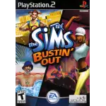 The Sims Bustin Out art work – video game for PlayStation 2