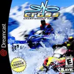 SnoCross Championship Racing art work for the sega DreamCast