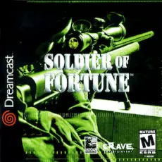 Soldier of Fortune art work for the sega DreamCast