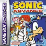 Sonic Advance art work – high-speed platformer for Nintendo Game Boy Advance