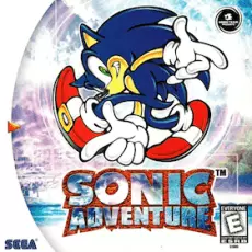 Sonic Adventure art work for the sega DreamCast