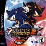Sonic Adventure 2 art work for the sega DreamCast