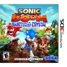 Sonic Boom Shattered Crystal art work – action game for Nintendo 3DS