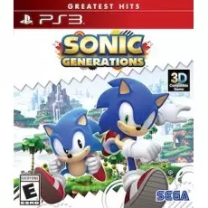 Sonic Generations art work – video game for PlayStation 3