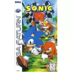 Sonic R Sega Saturn box art – retro game for Sega Saturn