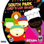 South Park Chef's Luv Shack art work for the sega DreamCast