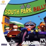 South Park Rally art work for the sega DreamCast