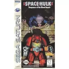 Space Hulk Vengeance of the Blood Angels Sega Saturn box art – retro game for Sega Saturn