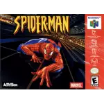 Spider Man / SpiderMan N64 box art – retro game for Nintendo 64