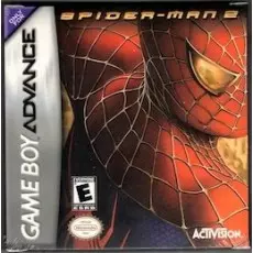 Spiderman 2 - Spider-Man art work – action game for Nintendo Game Boy Advance