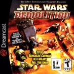 Star Wars Demolition art work for the sega DreamCast