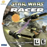 Star Wars Episode I Racer art work for the sega DreamCast
