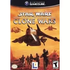 Star Wars Clone Wars GameCube box art – sci-fi shooter for Nintendo GameCube