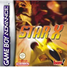 Star X art work – action game for Nintendo Game Boy Advance