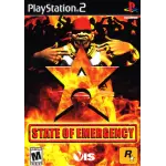 State of Emergency art work – video game for PlayStation 2