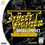 Street Fighter III Double Impact art work for the sega DreamCast