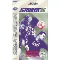 Striker 96 Sega Saturn box art – retro game for Sega Saturn