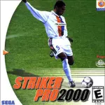 Striker Pro 2000 art work for the sega DreamCast