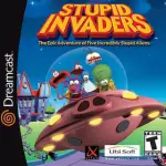 Stupid Invaders art work for the sega DreamCast